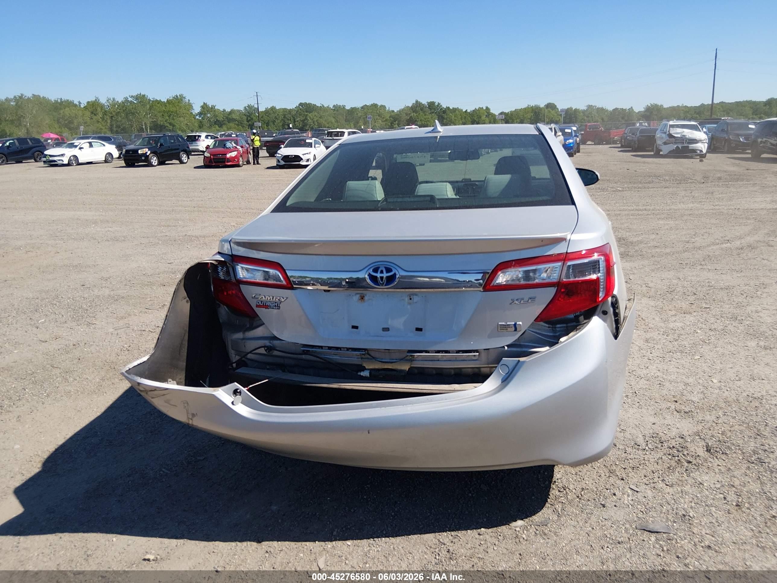 2012 Toyota Camry Hybrid Xle Silver vin: 4T1BD1FK8CU033235