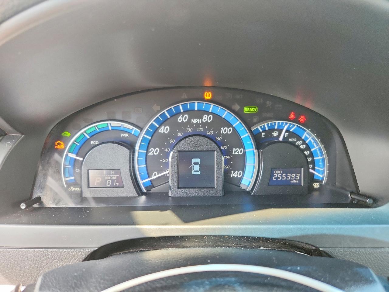 2012 Toyota Camry Hybrid Le Серебряный vin: 4T1BD1FK8CU034482