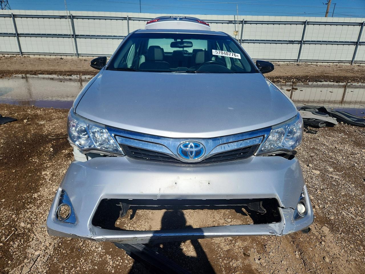 2012 Toyota Camry Hybrid Xle Silver vin: 4T1BD1FK8CU042677