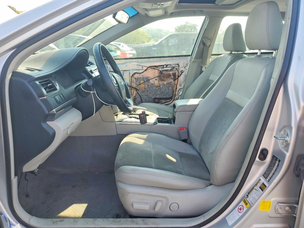 2012 Toyota Camry Hybrid Xle Silver vin: 4T1BD1FK8CU042677
