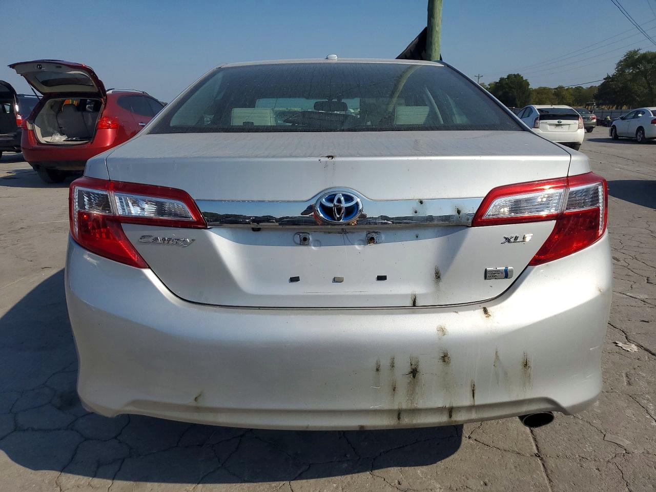 2012 Toyota Camry Hybrid Xle Silver vin: 4T1BD1FK8CU042677