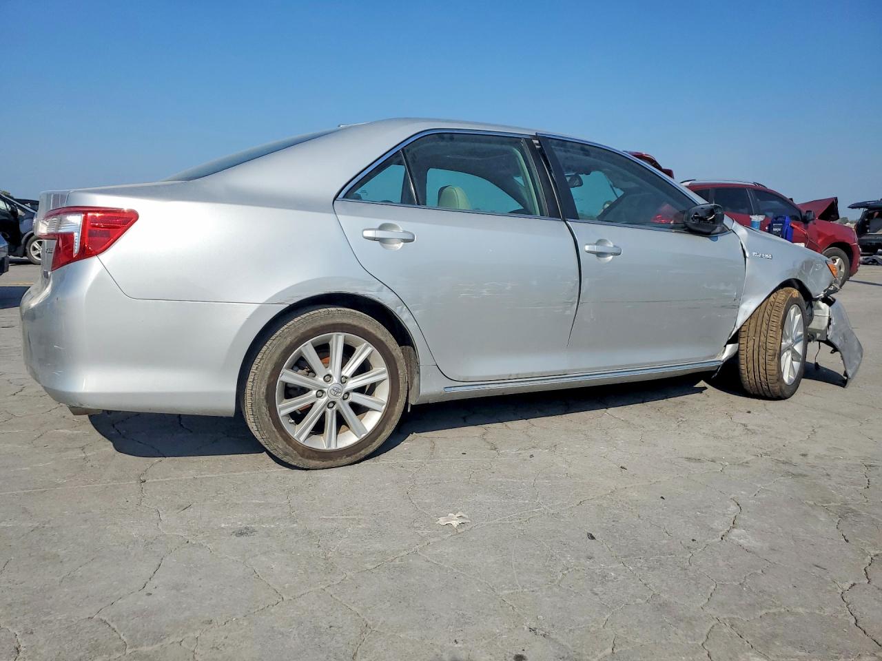 2012 Toyota Camry Hybrid Xle Silver vin: 4T1BD1FK8CU042677