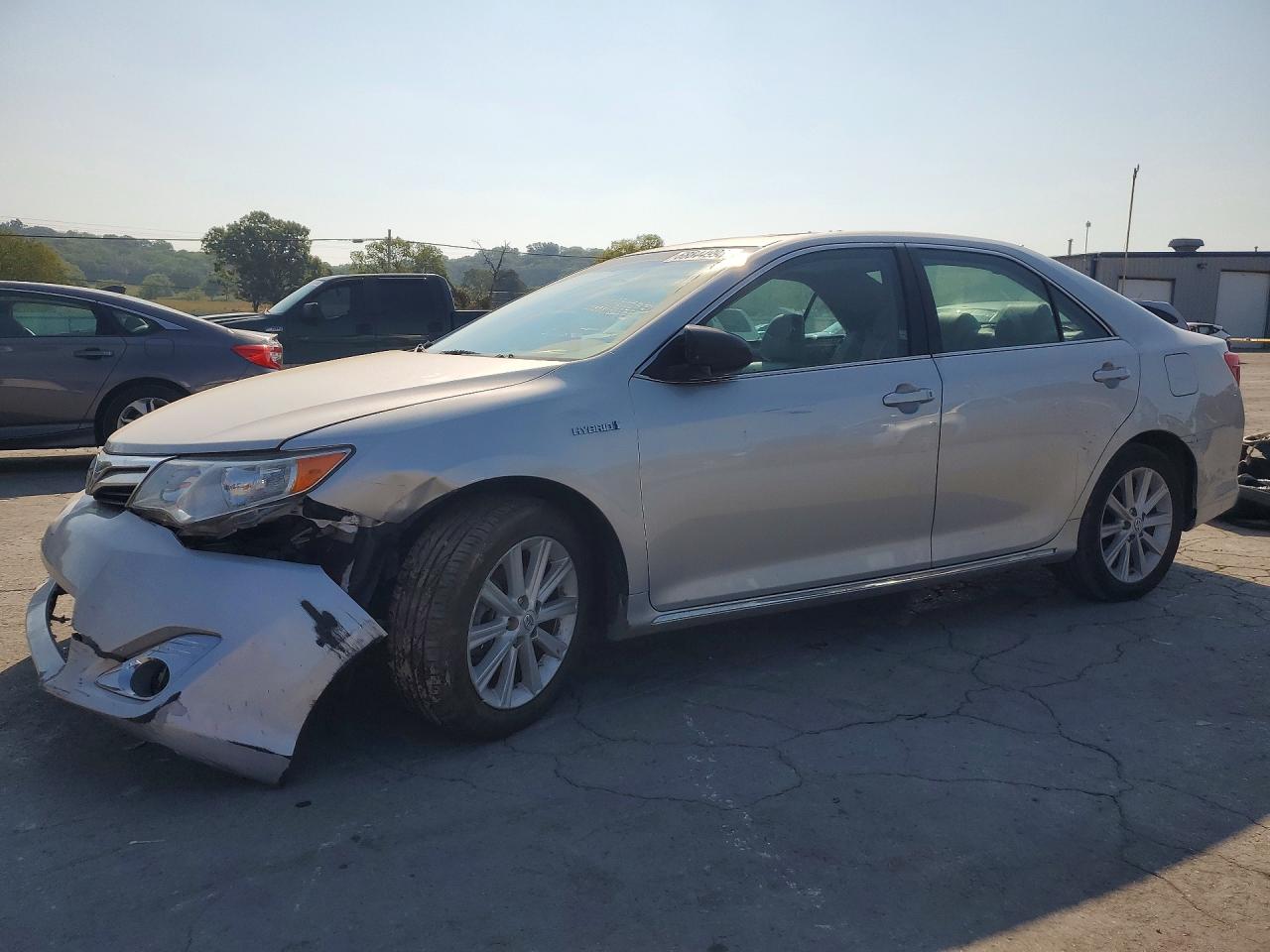 2012 Toyota Camry Hybrid Xle Silver vin: 4T1BD1FK8CU042677