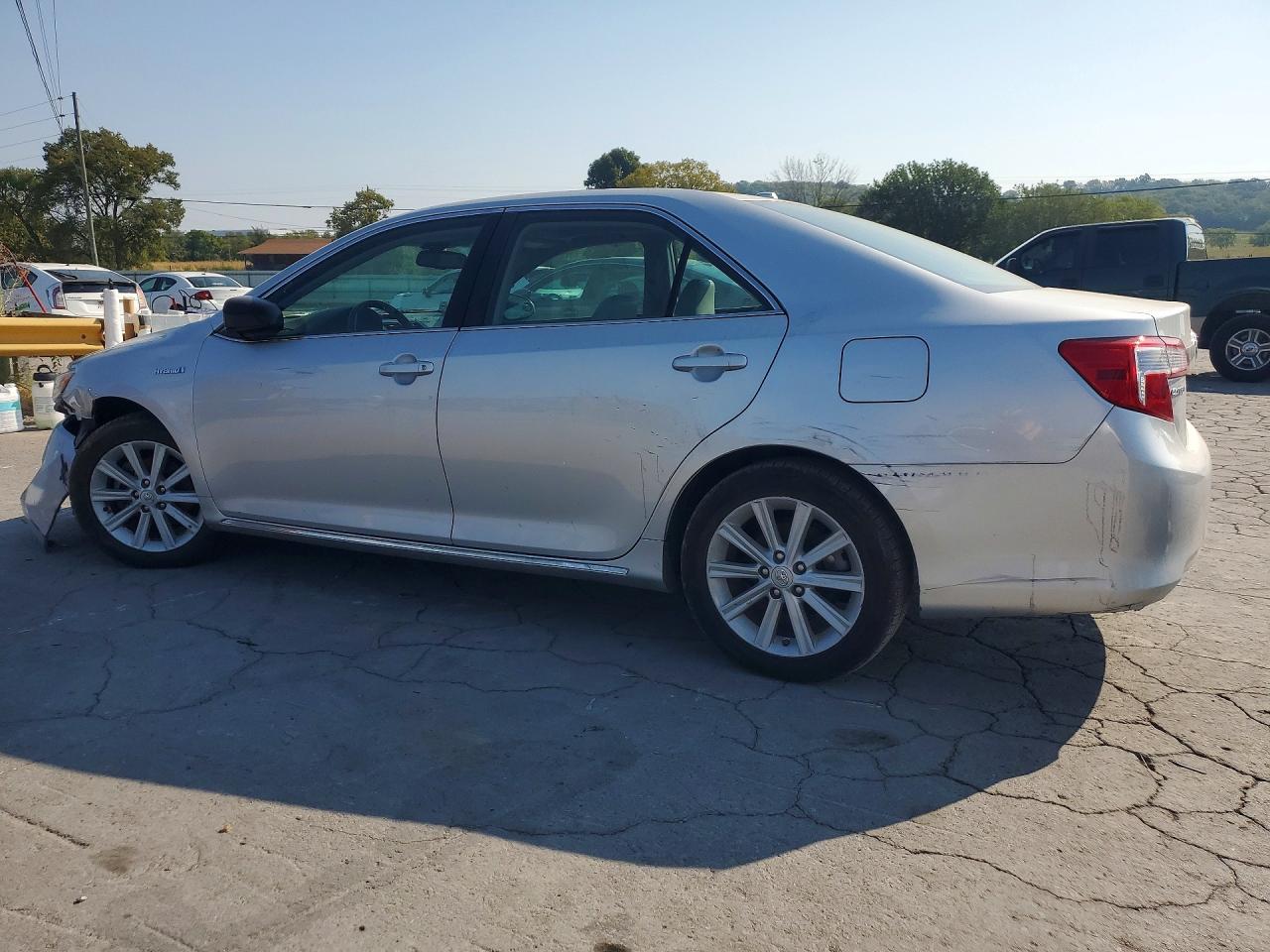 2012 Toyota Camry Hybrid Xle Silver vin: 4T1BD1FK8CU042677