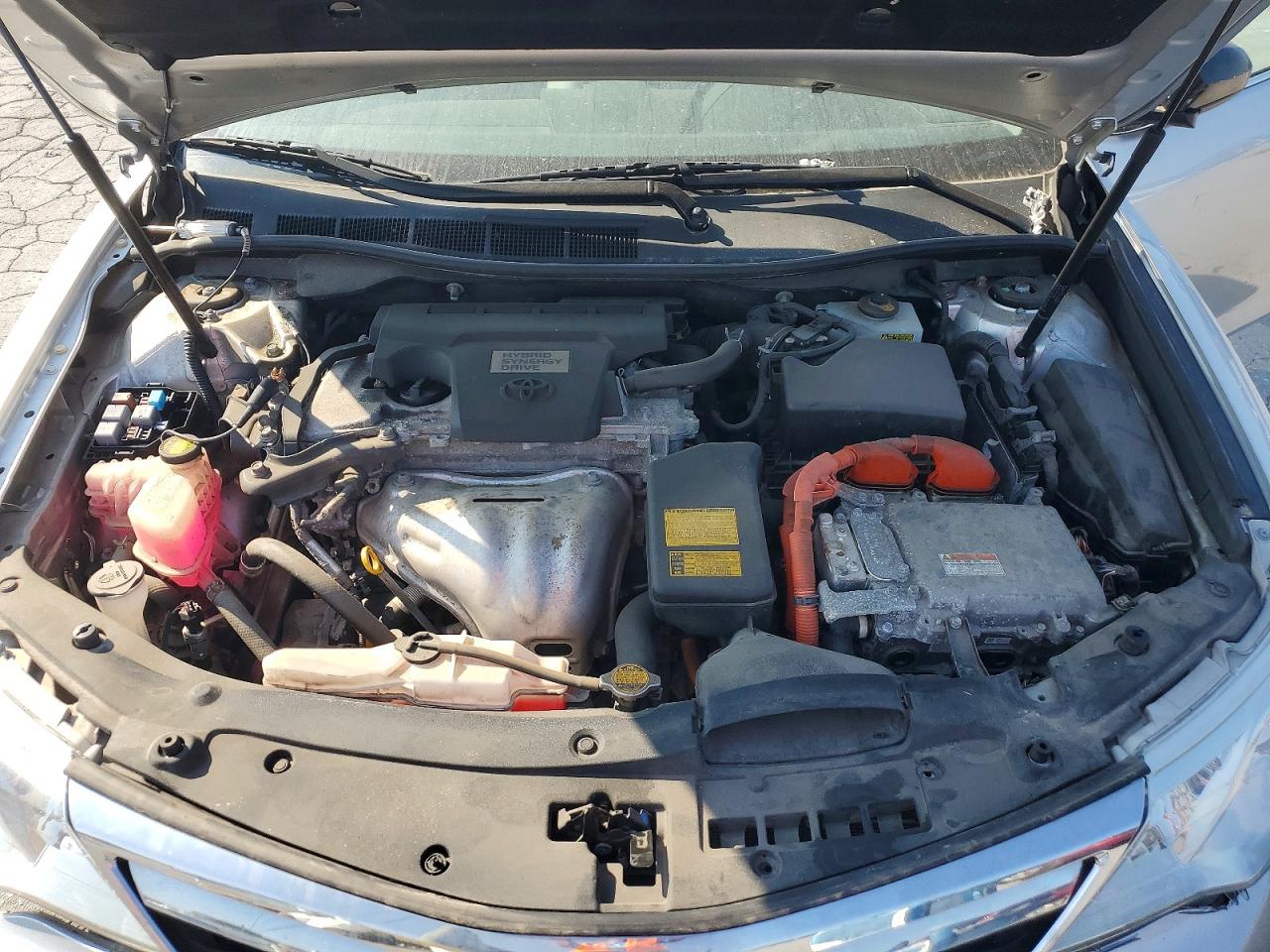 2012 Toyota Camry Hybrid Xle Silver vin: 4T1BD1FK8CU042677