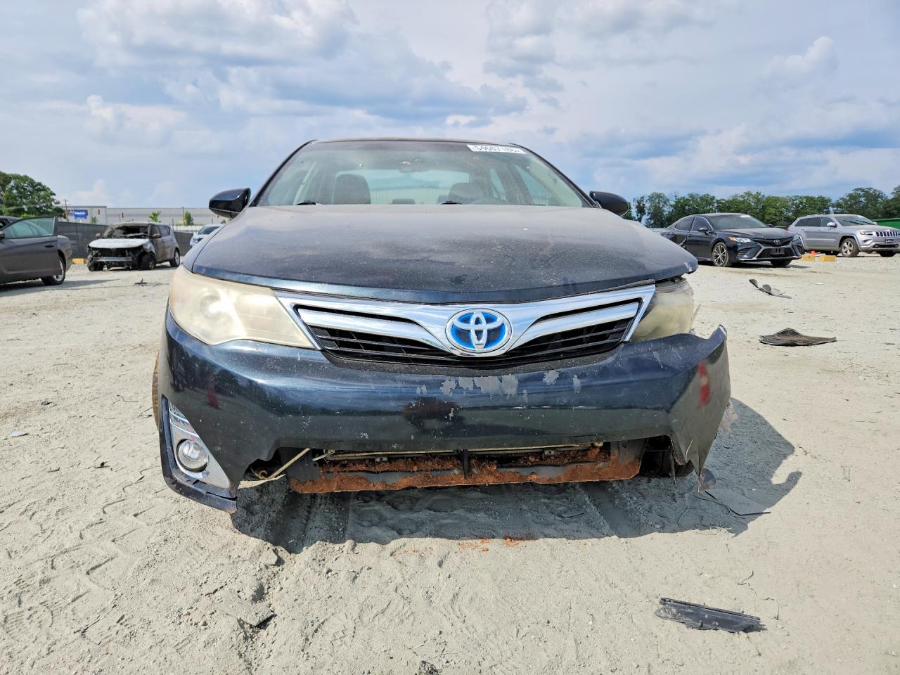2012 Toyota Camry Hybrid Xle Черный vin: 4T1BD1FK8CU043568
