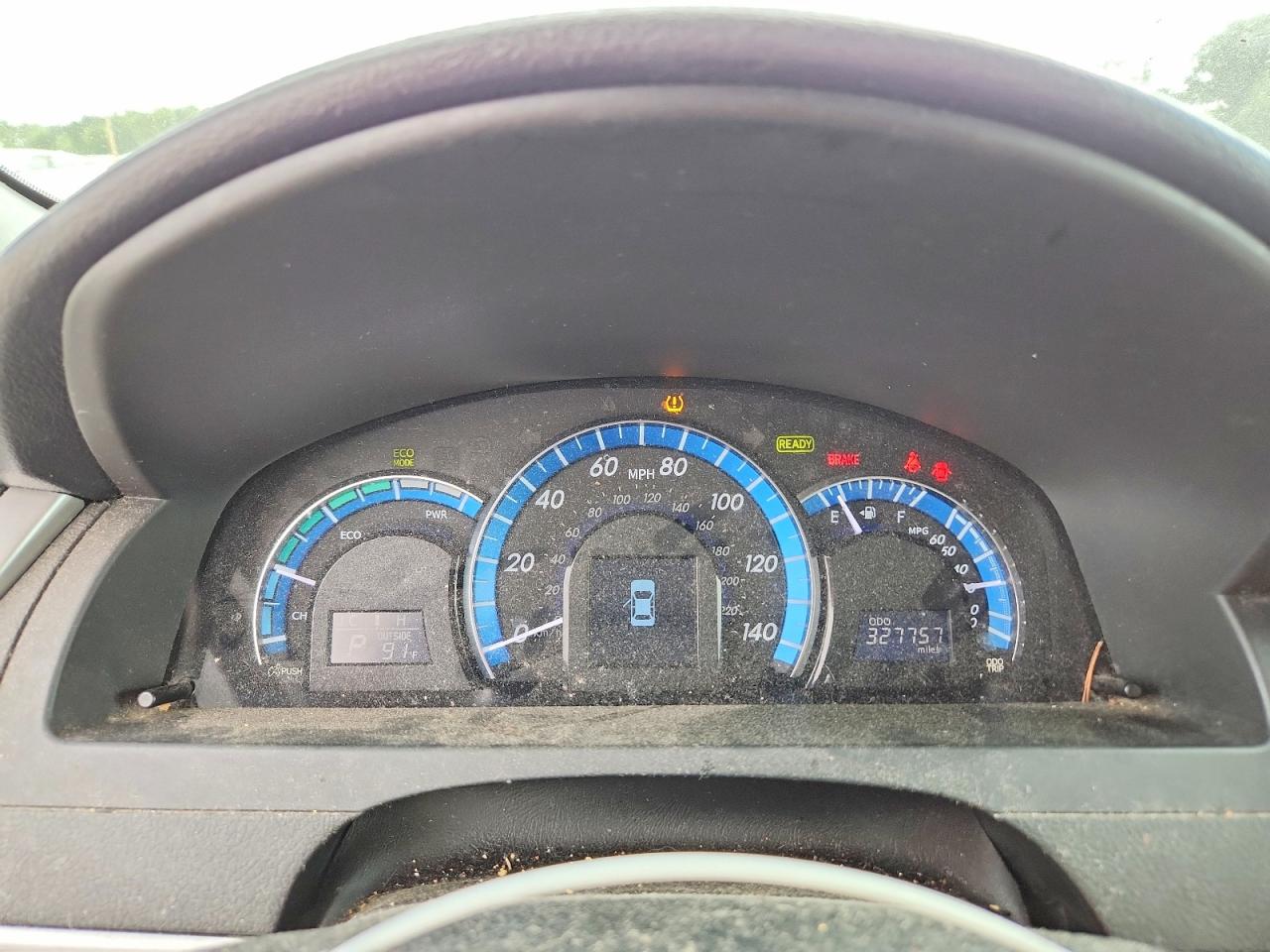 2012 Toyota Camry Hybrid Xle Черный vin: 4T1BD1FK8CU043568