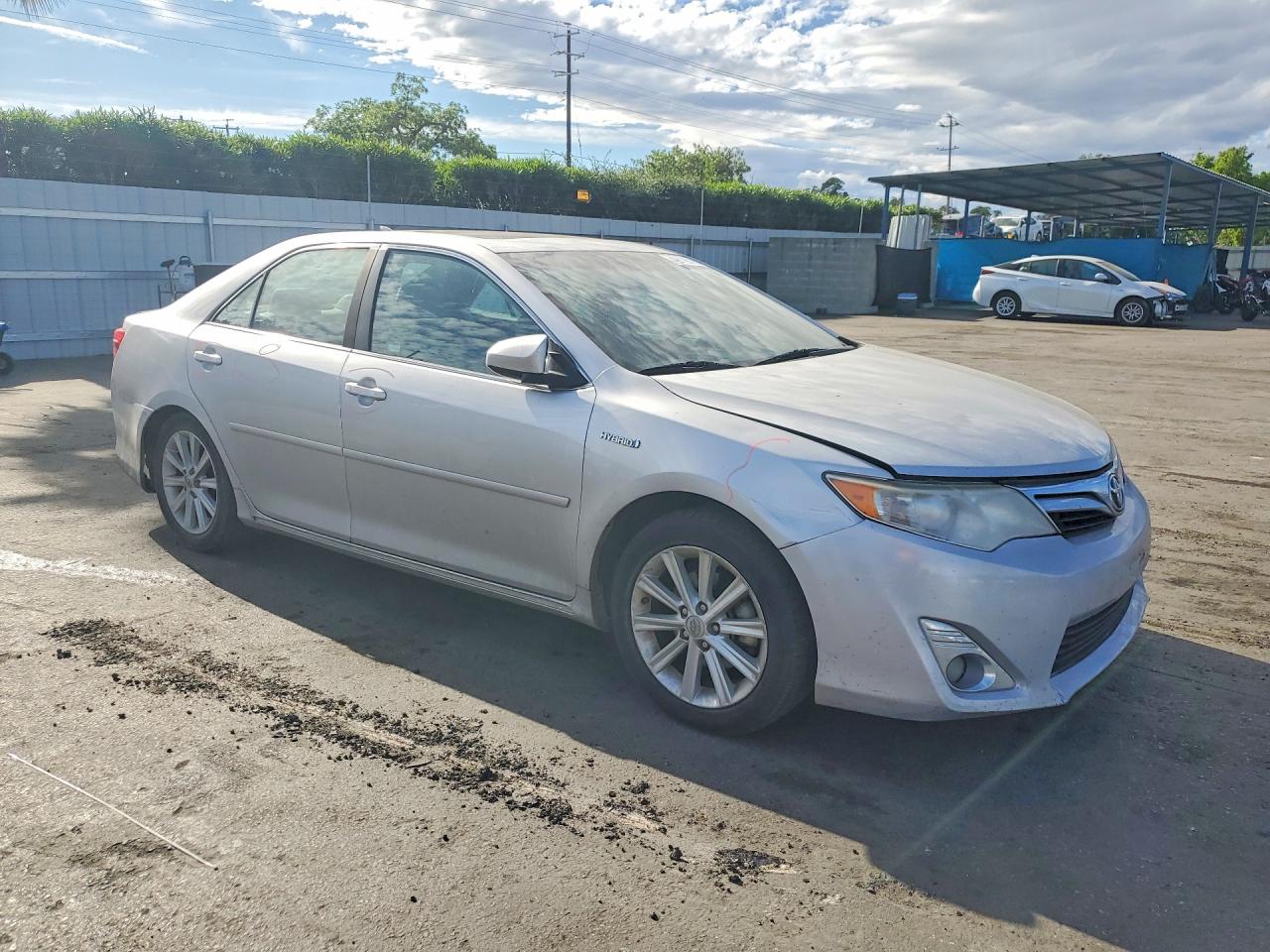 2012 Toyota Camry Hybrid Xle Gray vin: 4T1BD1FK8CU045112