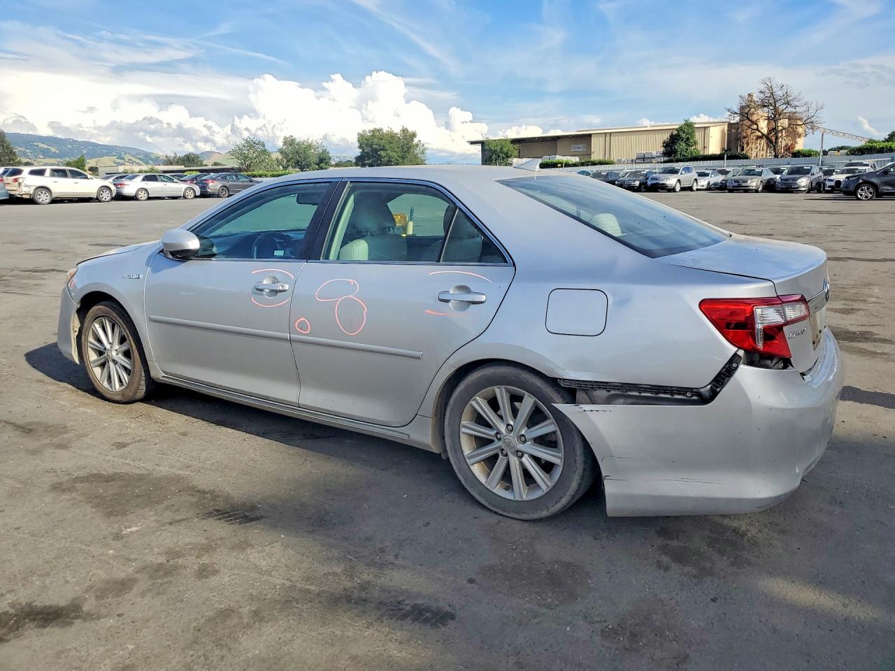 2012 Toyota Camry Hybrid Xle Gray vin: 4T1BD1FK8CU045112