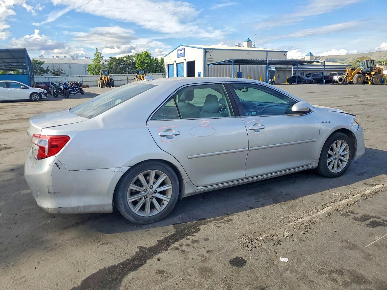 2012 Toyota Camry Hybrid Xle Gray vin: 4T1BD1FK8CU045112