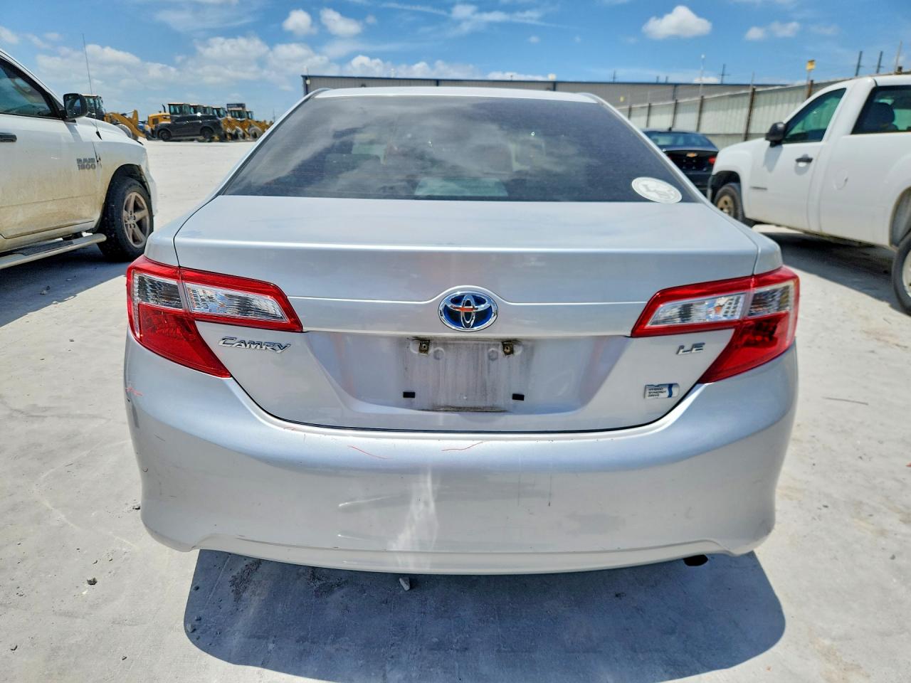 2012 Toyota Camry Hybrid Le Silver vin: 4T1BD1FK8CU045143