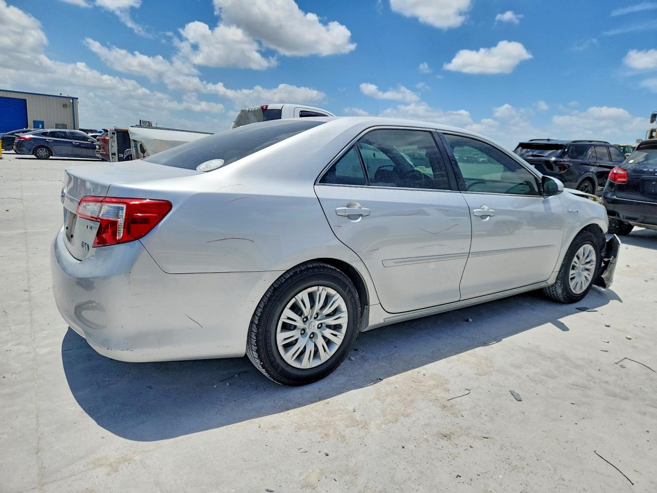 2012 Toyota Camry Hybrid Le Silver vin: 4T1BD1FK8CU045143