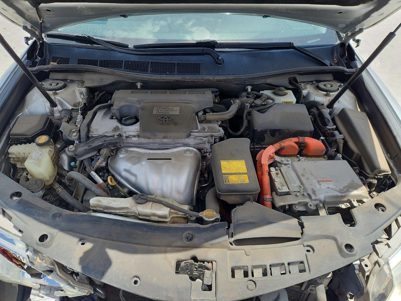 2012 Toyota Camry Hybrid Le Silver vin: 4T1BD1FK8CU045143