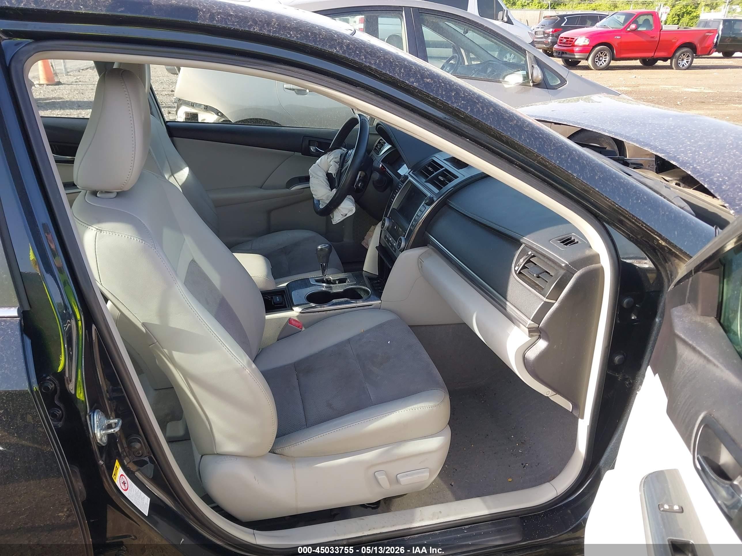2012 Toyota Camry Hybrid Xle Черный vin: 4T1BD1FK8CU047412