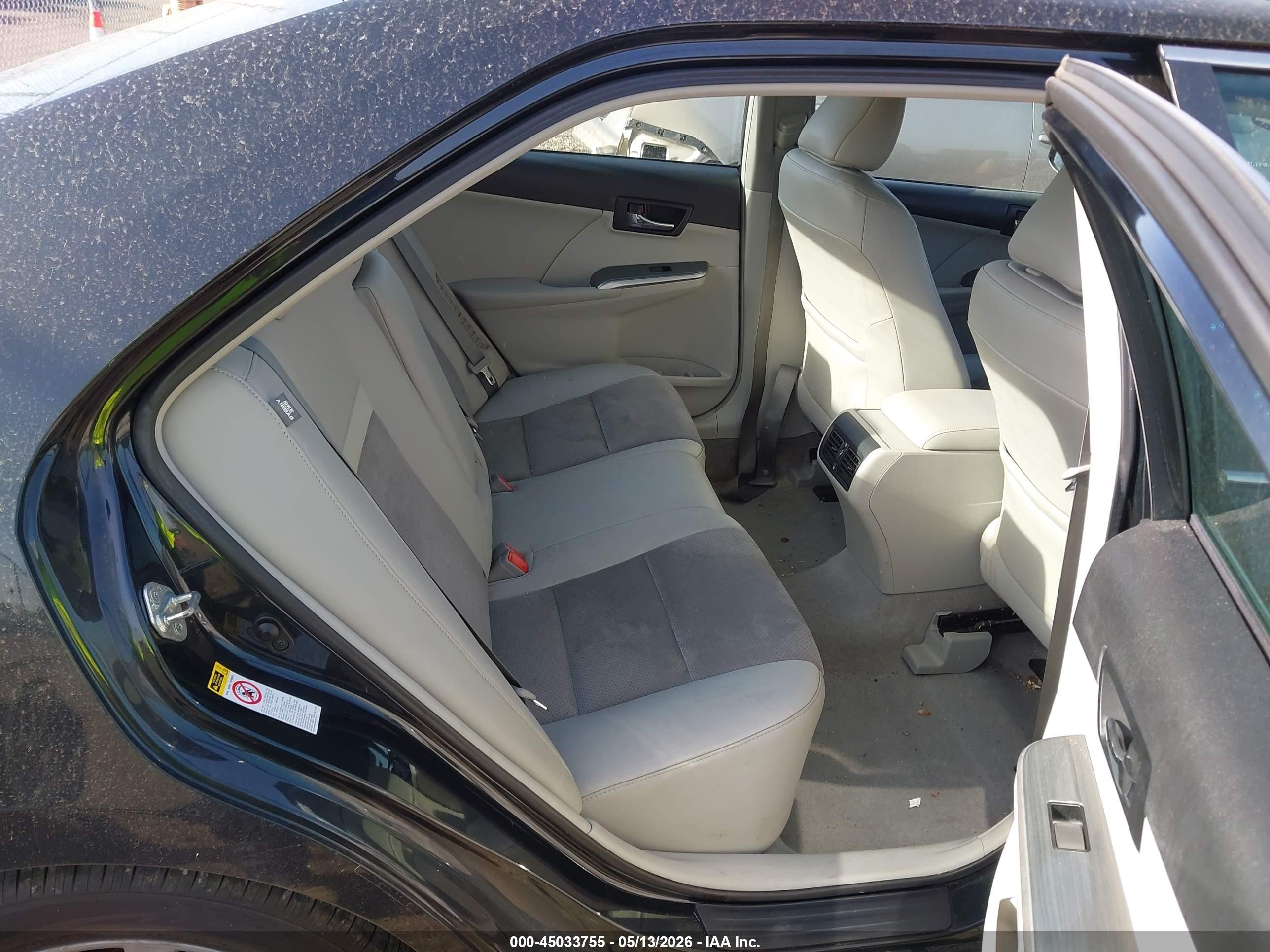 2012 Toyota Camry Hybrid Xle Черный vin: 4T1BD1FK8CU047412