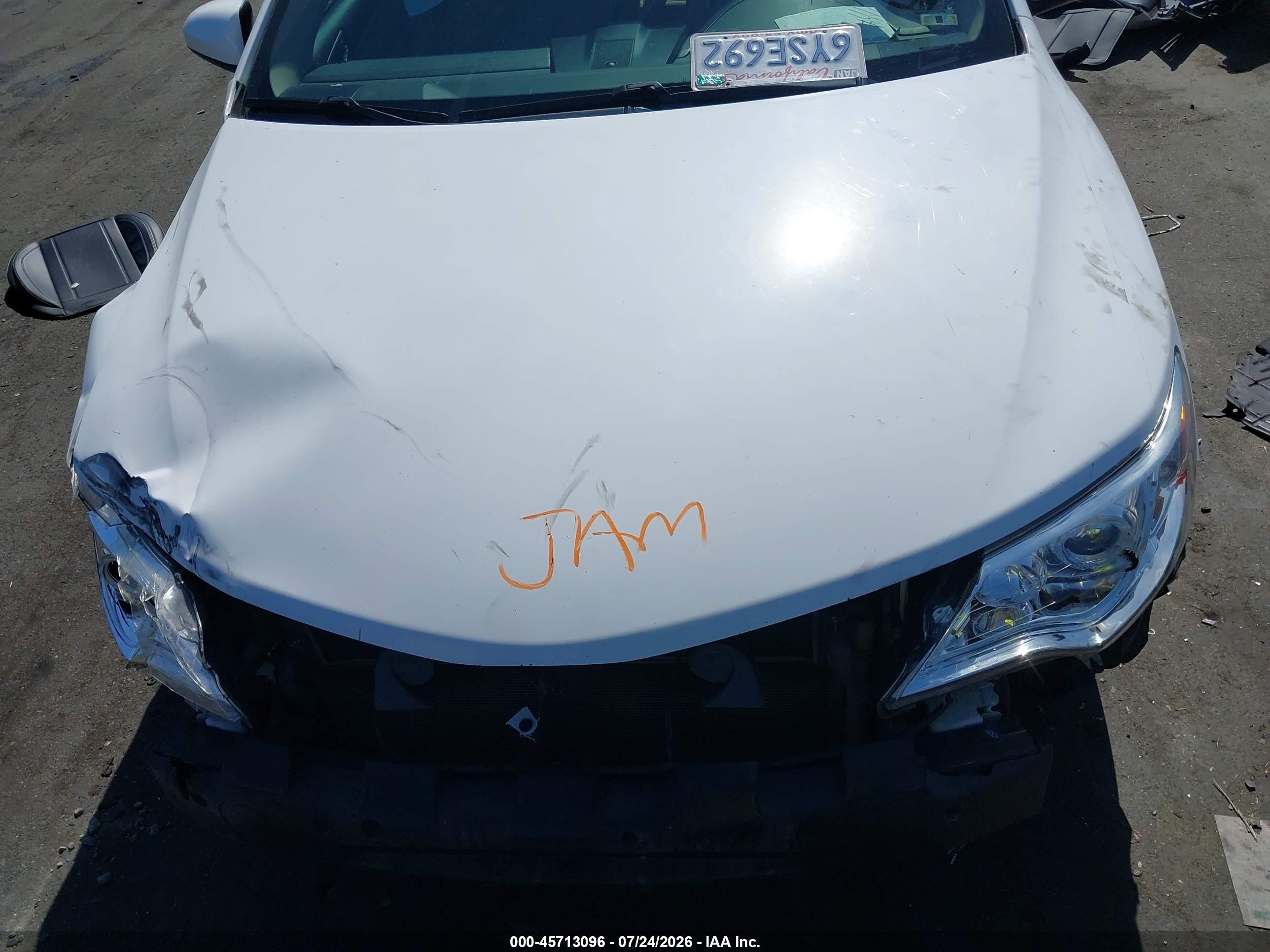 2013 Toyota Camry Hybrid Xle Белый vin: 4T1BD1FK8DU064180