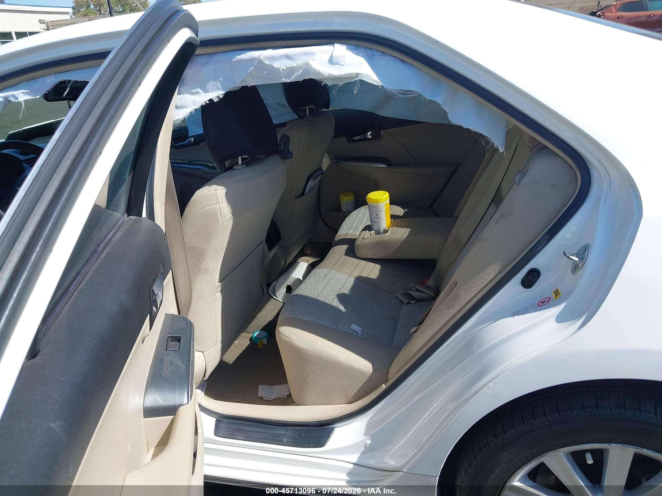 2013 Toyota Camry Hybrid Xle Белый vin: 4T1BD1FK8DU064180