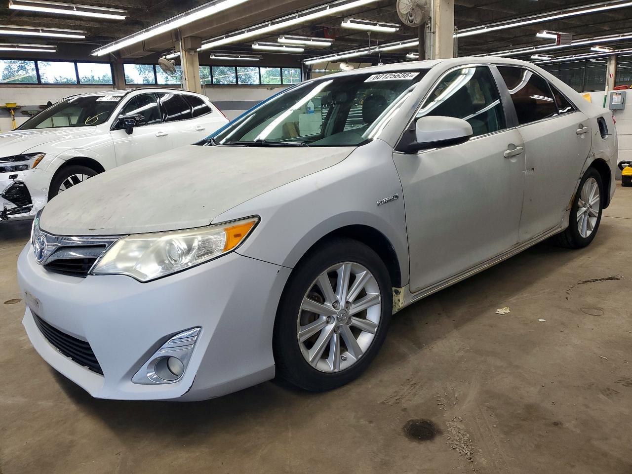 2013 Toyota Camry Hybrid Xle Gray vin: 4T1BD1FK8DU075731