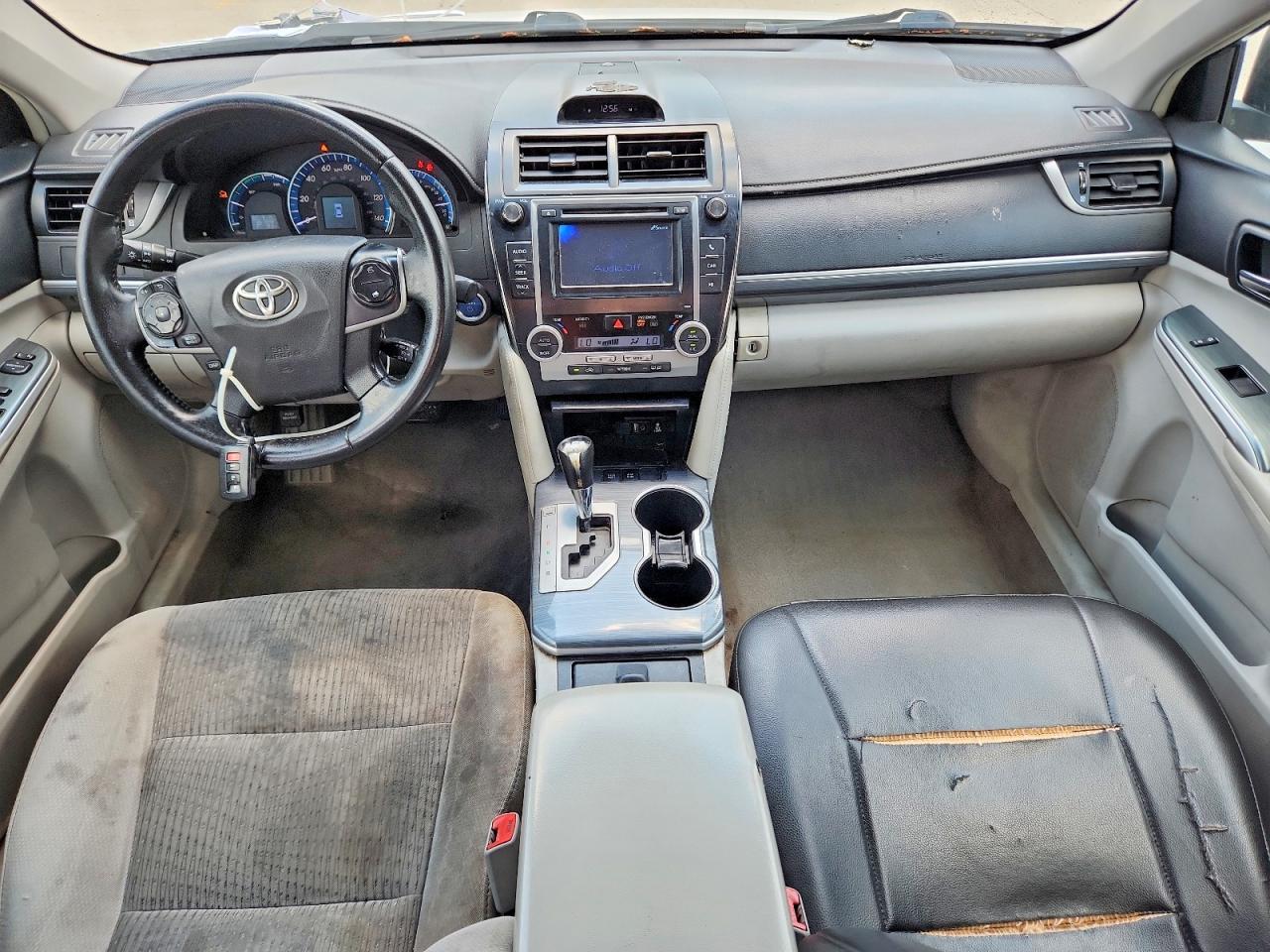 2013 Toyota Camry Hybrid Xle Серый vin: 4T1BD1FK8DU075731