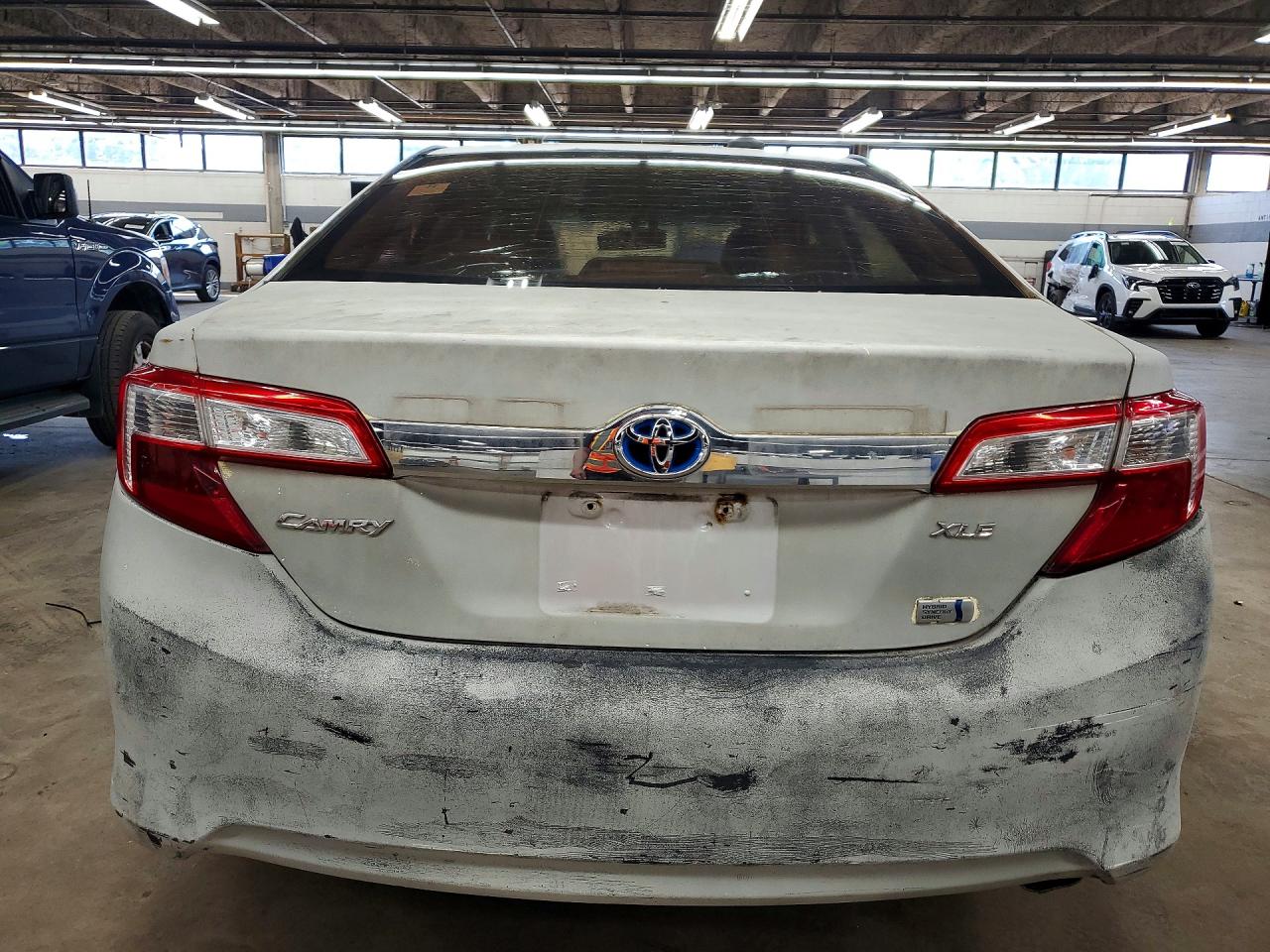 2013 Toyota Camry Hybrid Xle Серый vin: 4T1BD1FK8DU075731