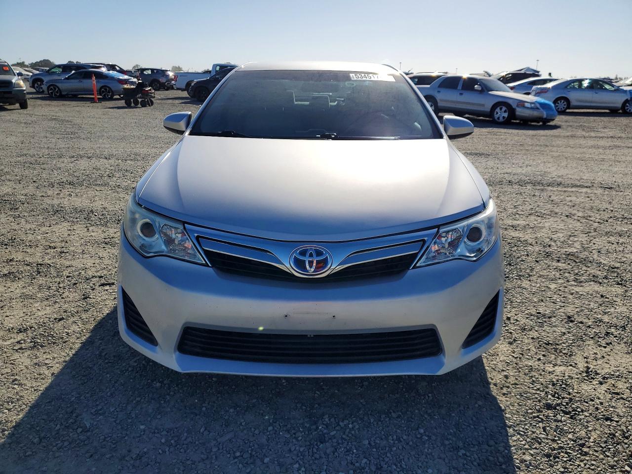 2013 Toyt Camry Silver vin: 4T1BD1FK8DU076538