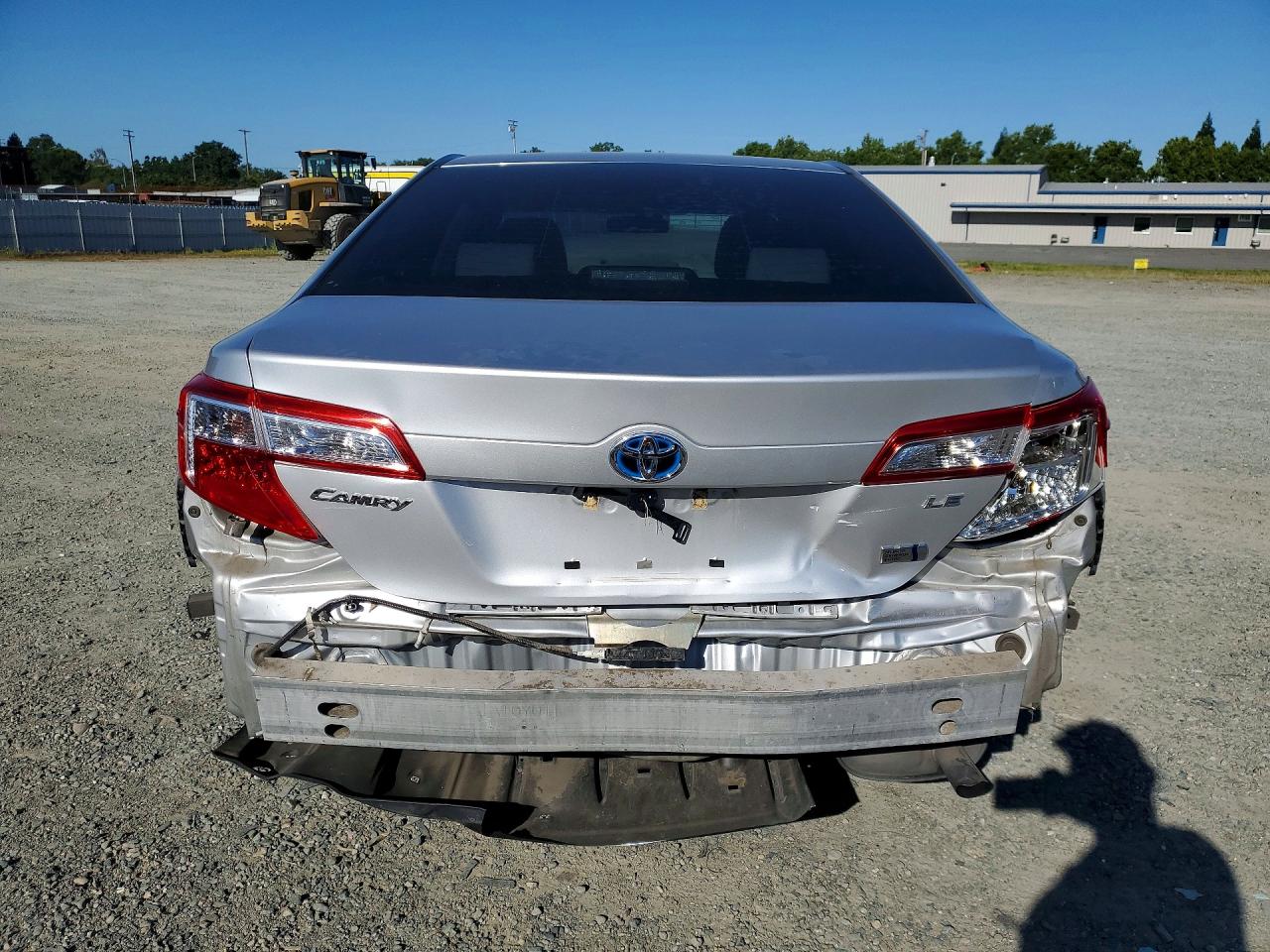 2013 Toyt Camry Silver vin: 4T1BD1FK8DU076538