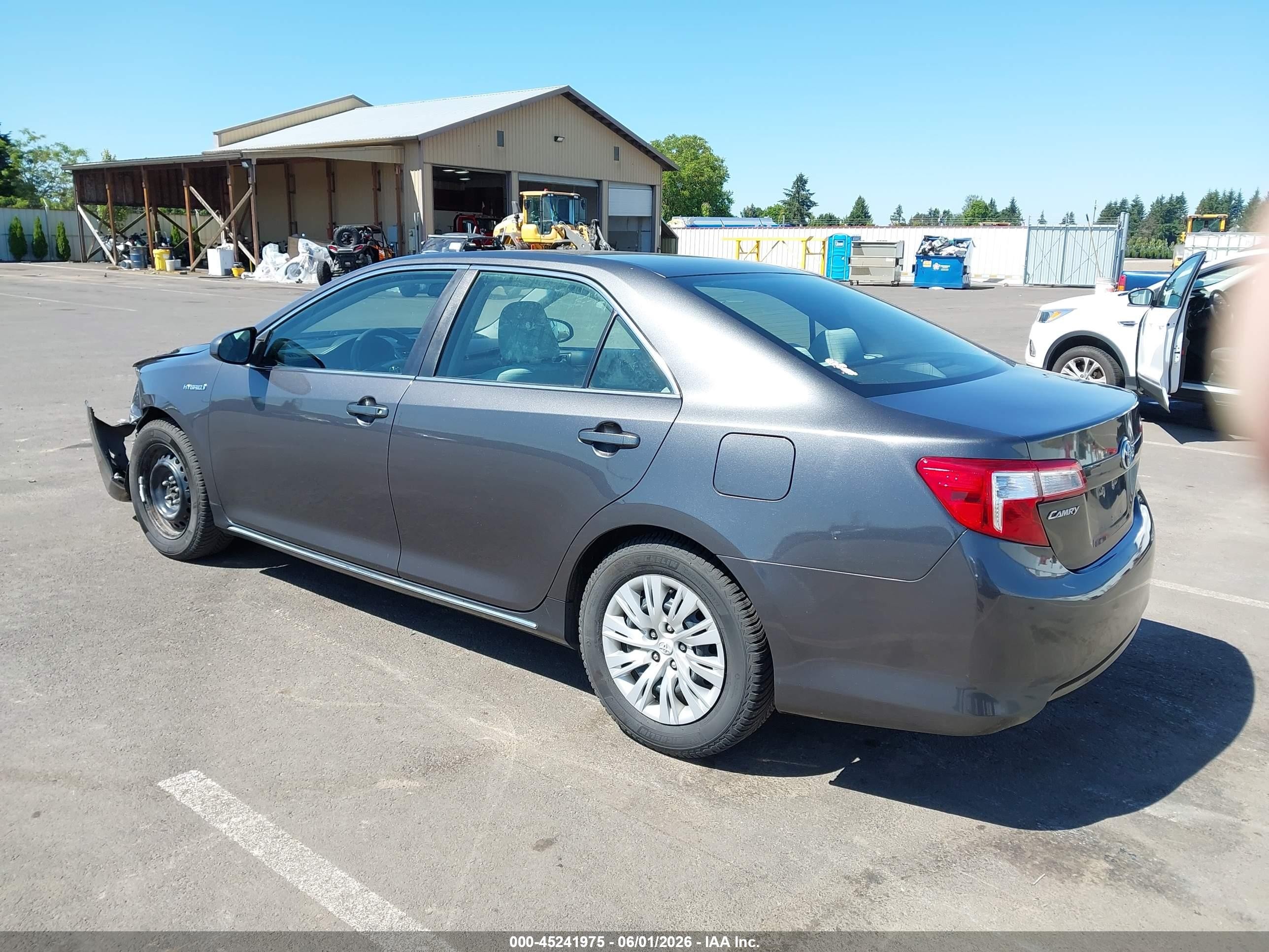 2013 Toyota Camry Hybrid Le Black vin: 4T1BD1FK8DU080637
