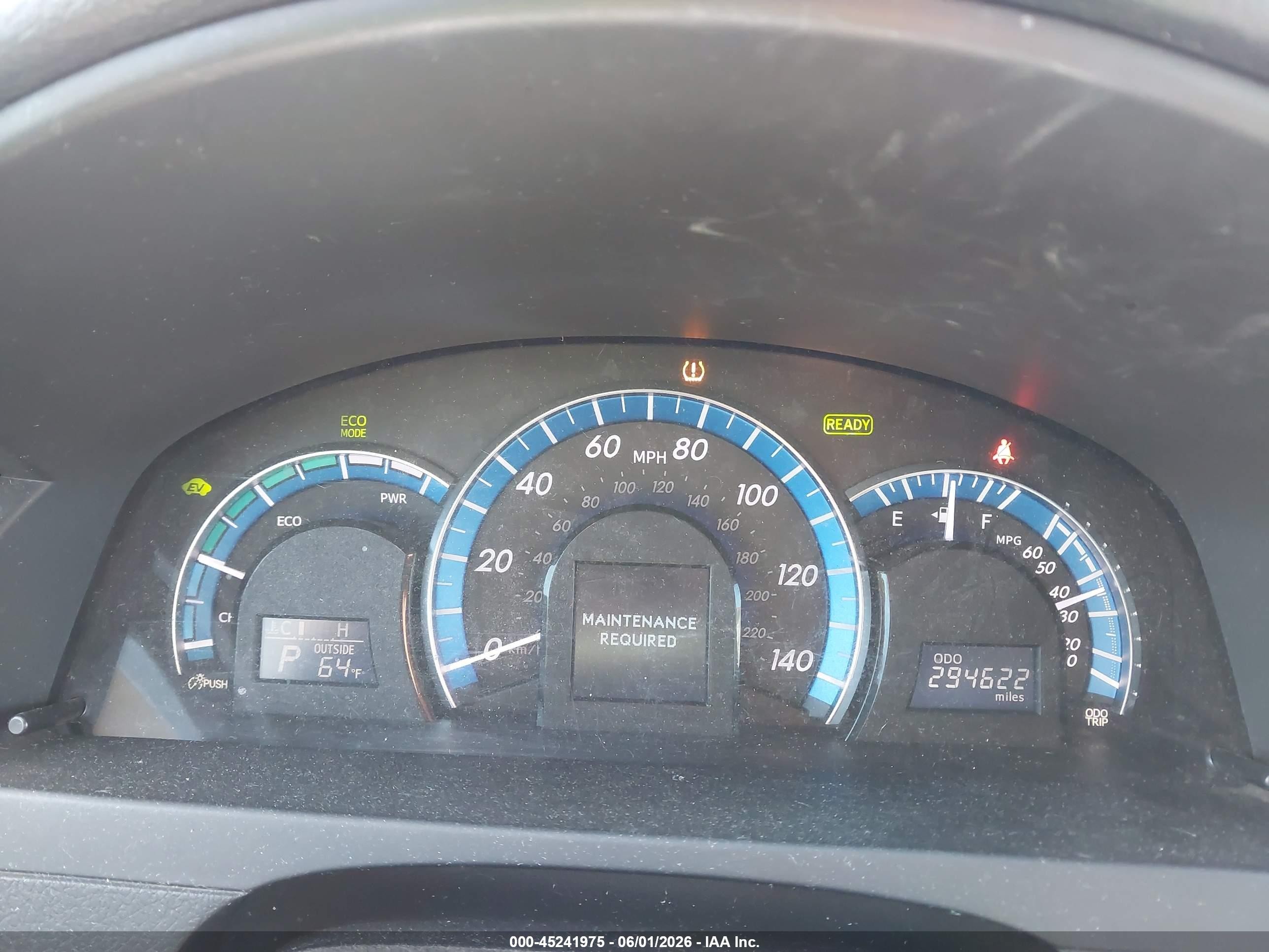2013 Toyota Camry Hybrid Le Black vin: 4T1BD1FK8DU080637