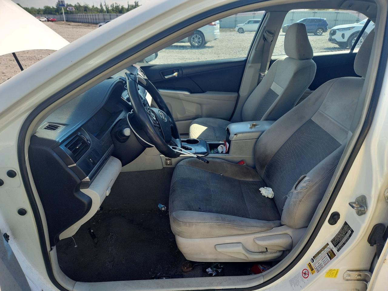 2013 Toyota Camry Hybrid Le White vin: 4T1BD1FK8DU083005