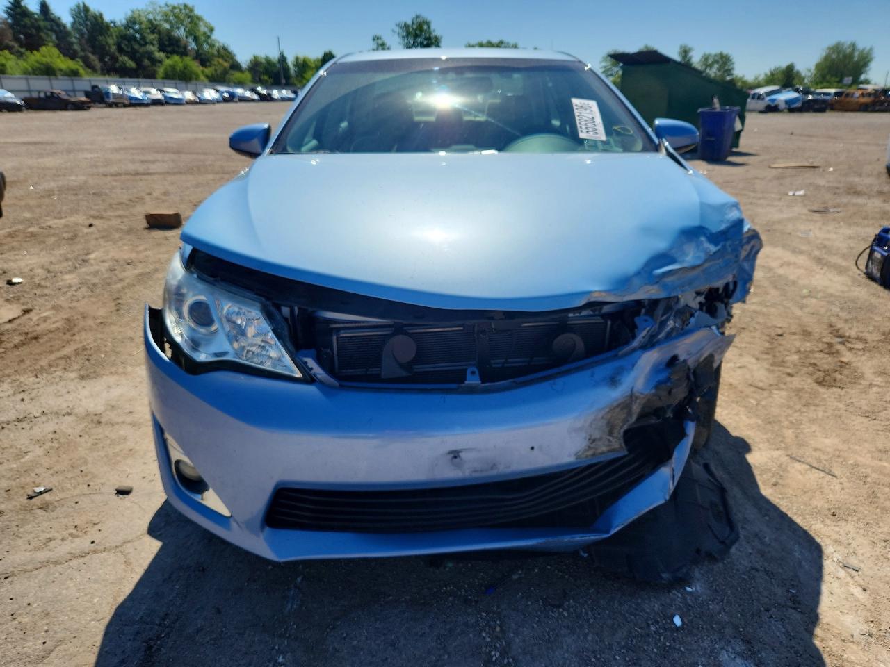 2013 Toyota Camry Hybrid Xle Blue vin: 4T1BD1FK8DU084719