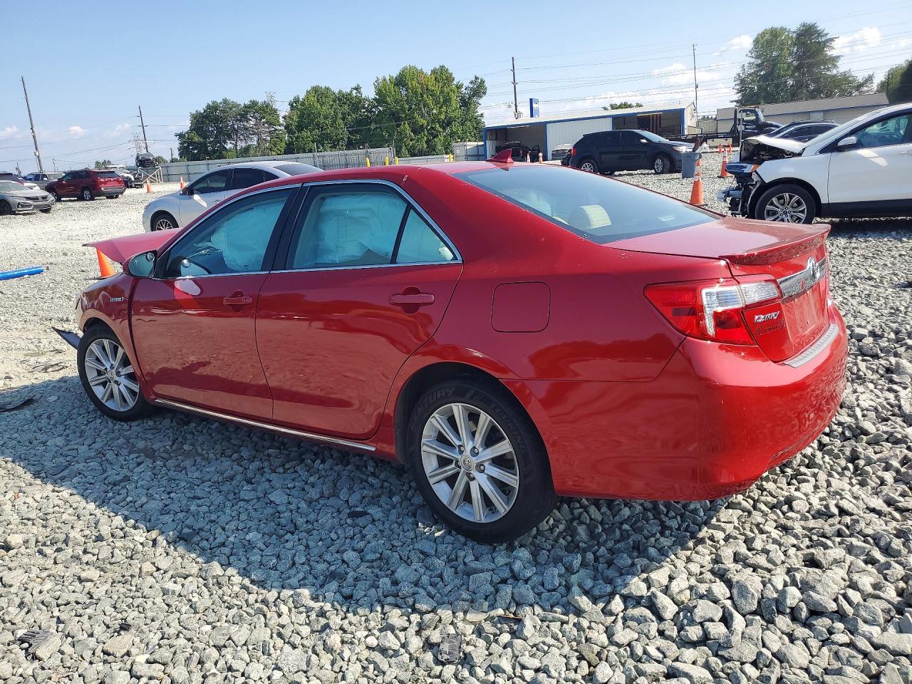 2013 Toyota Camry Hybrid Xle Красный vin: 4T1BD1FK8DU088432