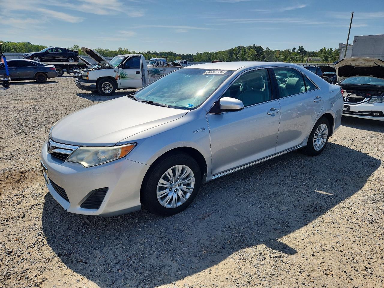 2013 Toyota Camry Hybrid Le Silver vin: 4T1BD1FK8DU089404