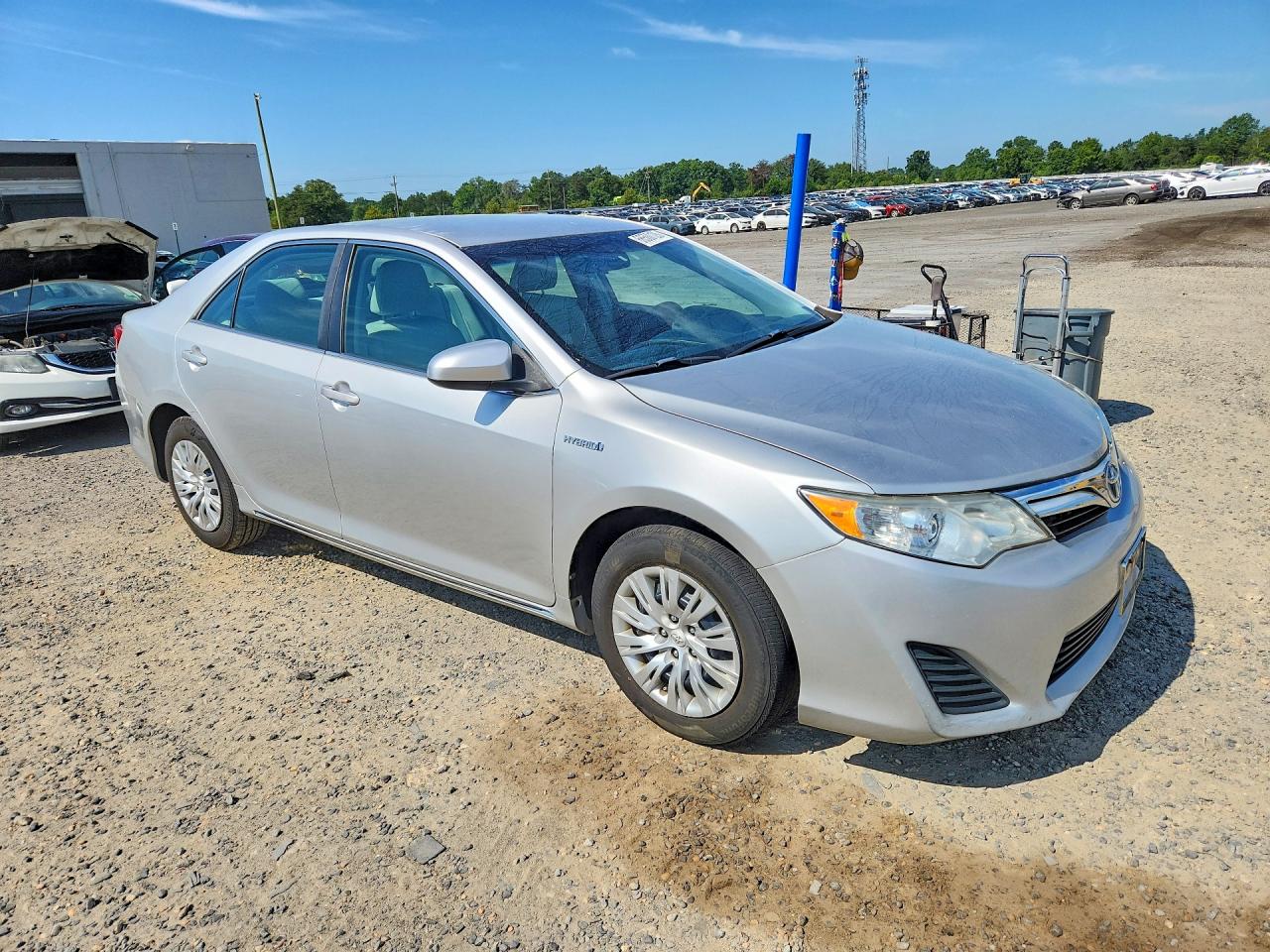 2013 Toyota Camry Hybrid Le Silver vin: 4T1BD1FK8DU089404