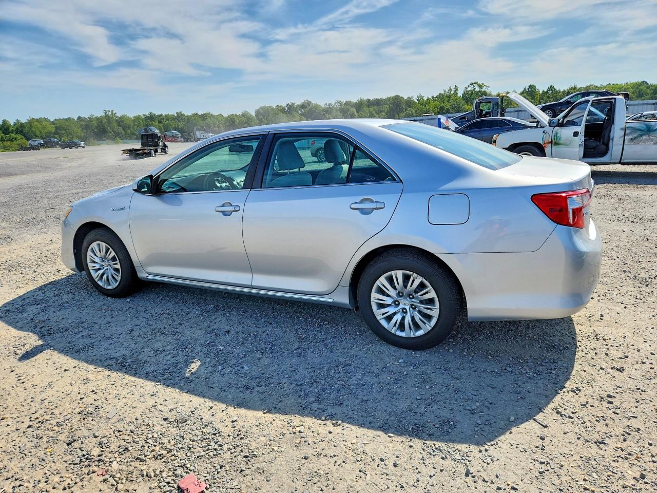 2013 Toyota Camry Hybrid Le Silver vin: 4T1BD1FK8DU089404