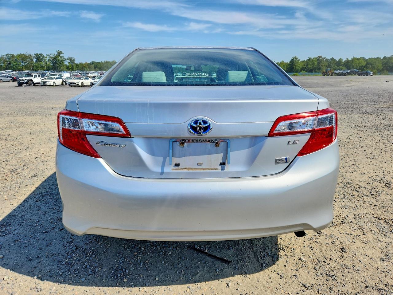 2013 Toyota Camry Hybrid Le Silver vin: 4T1BD1FK8DU089404