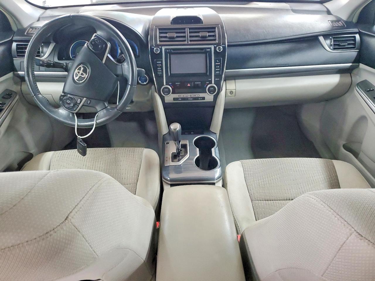 2013 Toyota Camry Hybrid Xle Silver vin: 4T1BD1FK8DU091234