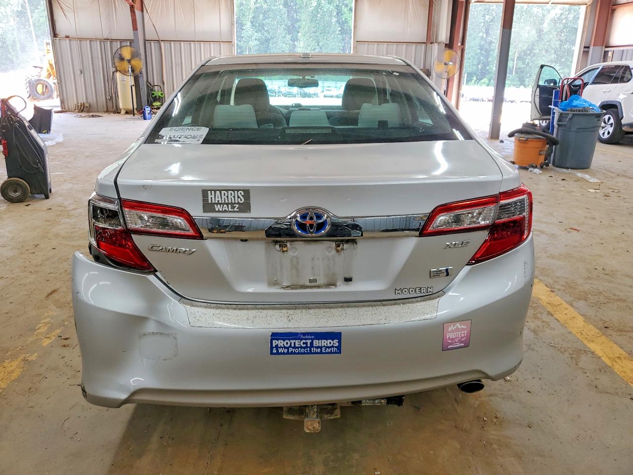 2013 Toyota Camry Hybrid Xle Silver vin: 4T1BD1FK8DU091234