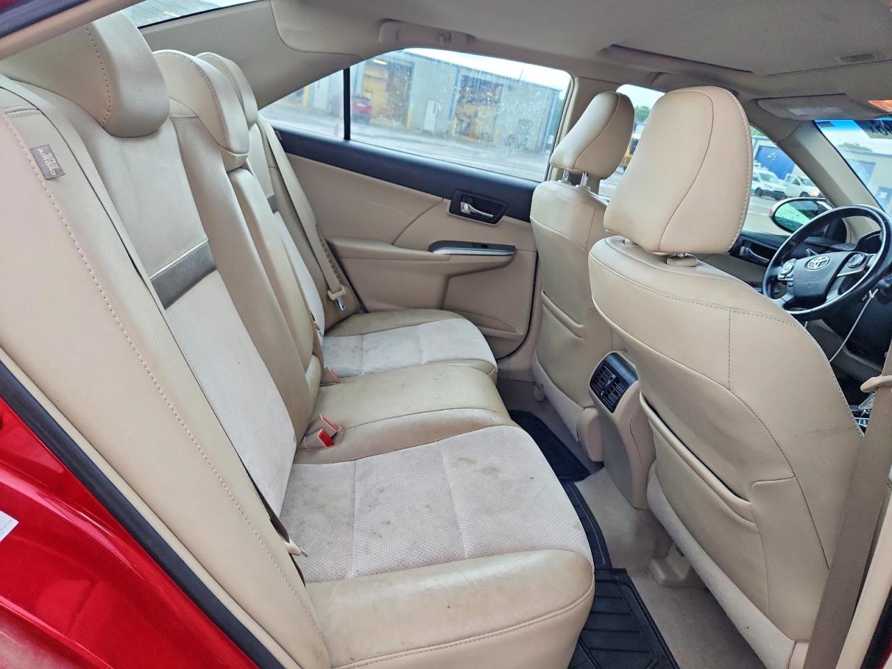 2013 Toyota Camry Hybrid Xle Red vin: 4T1BD1FK8DU097082