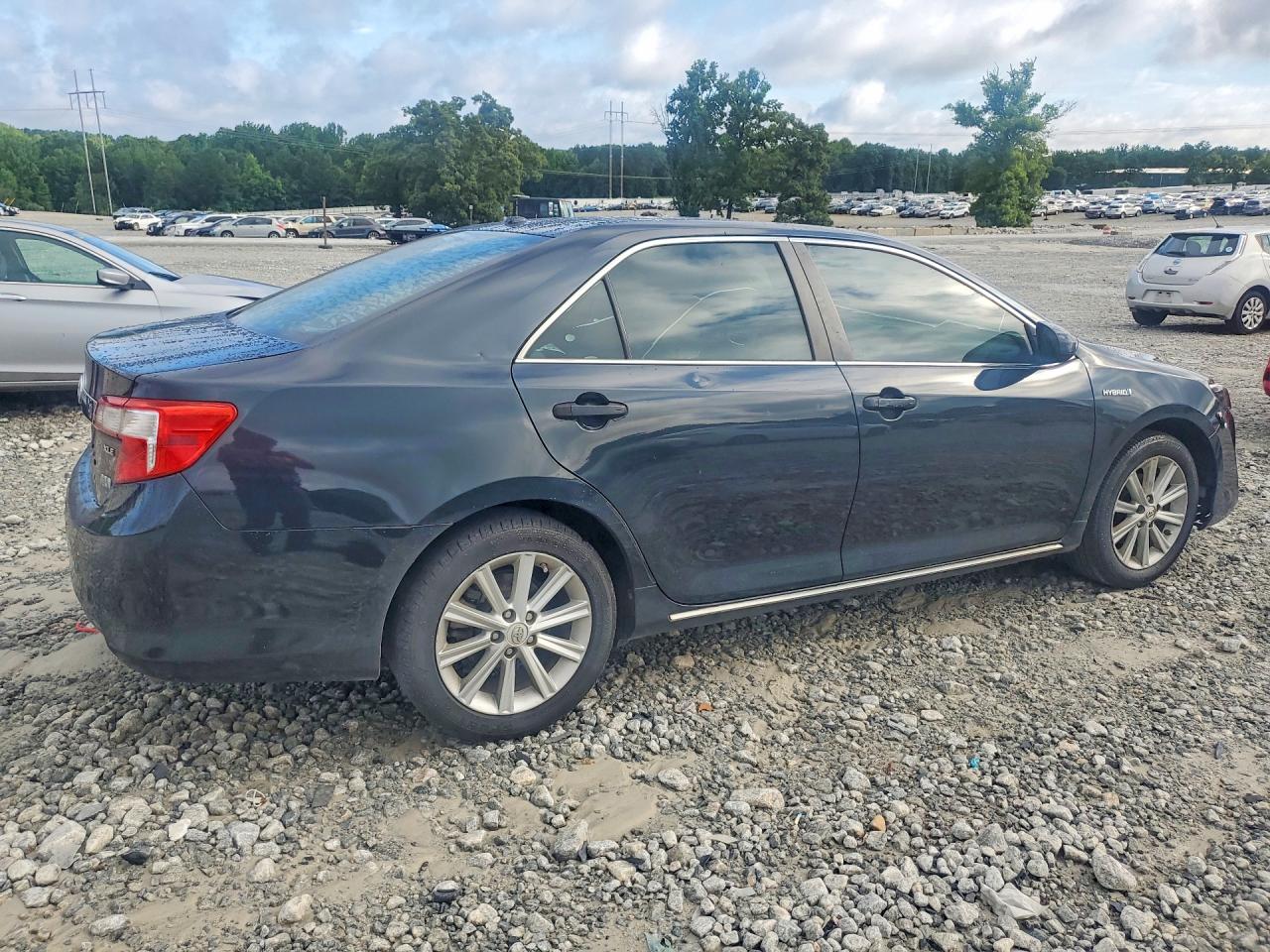 2014 Toyota Camry Hybrid Xle Black vin: 4T1BD1FK8EU098654