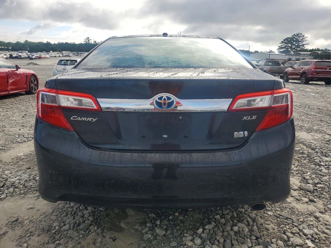 2014 Toyota Camry Hybrid Xle Black vin: 4T1BD1FK8EU098654