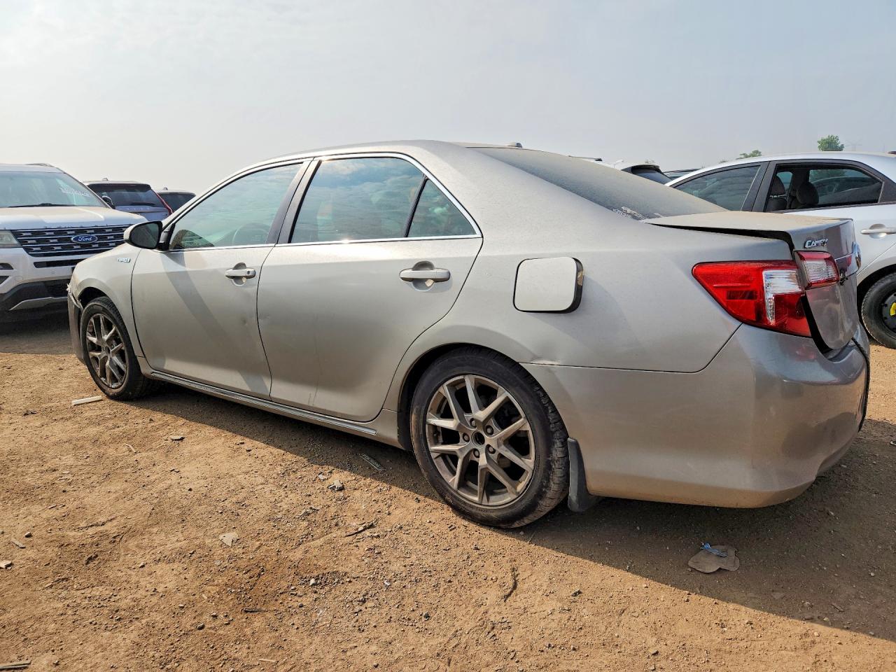 2014 Toyota Camry Hybrid Xle Gray vin: 4T1BD1FK8EU101925