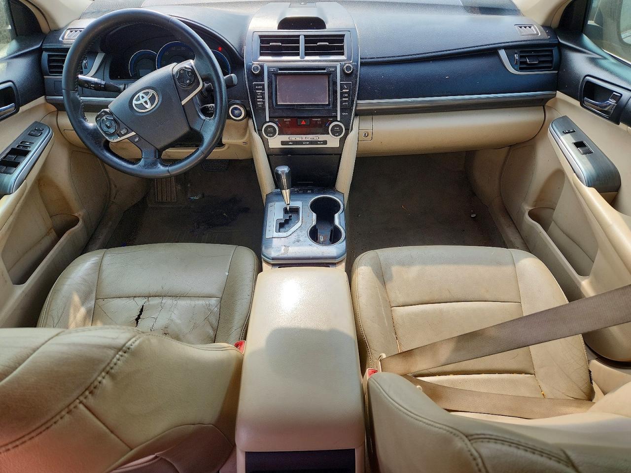2014 Toyota Camry Hybrid Xle Gray vin: 4T1BD1FK8EU101925