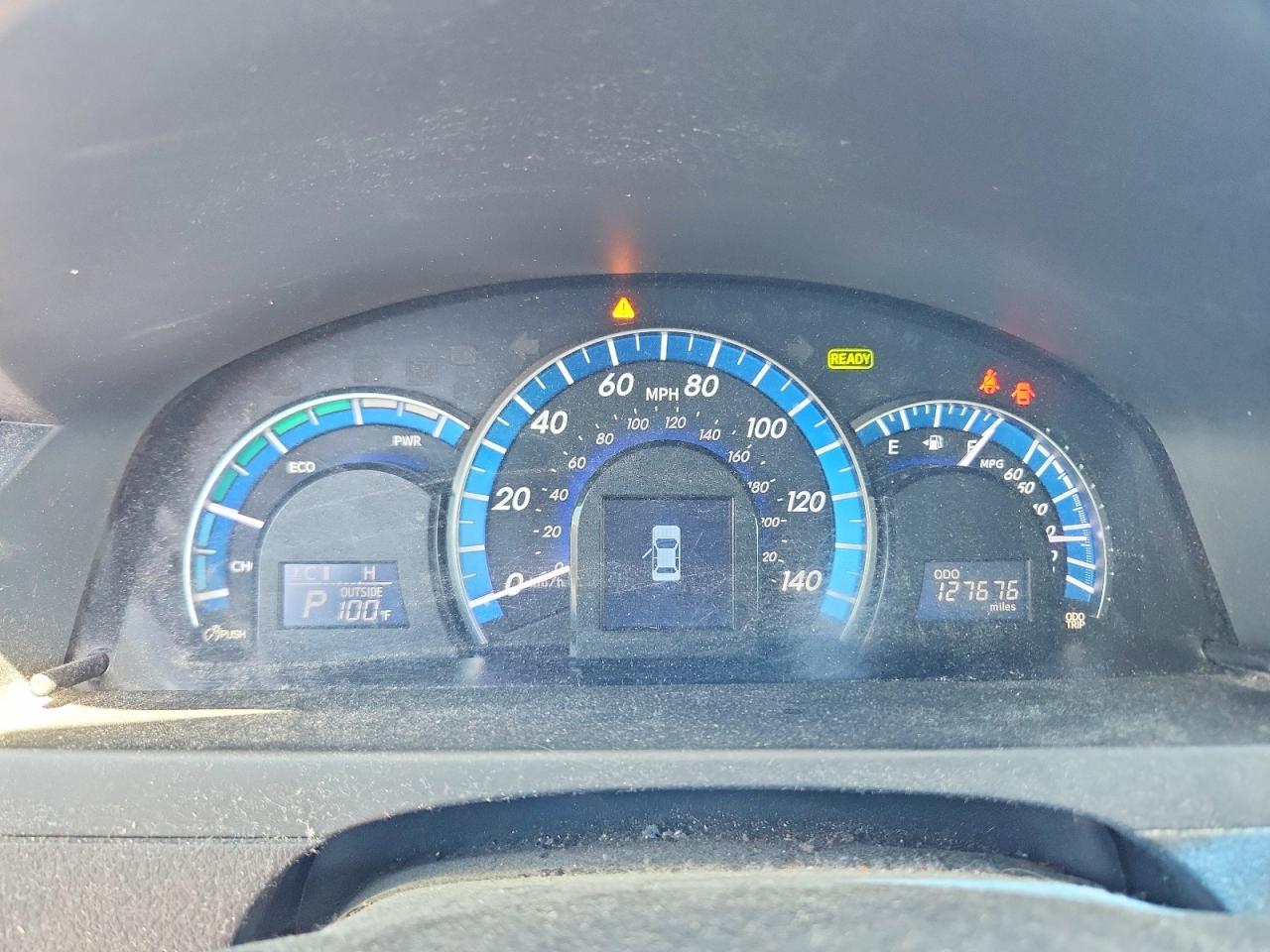2014 Toyota Camry Hybrid Le Blue vin: 4T1BD1FK8EU106929