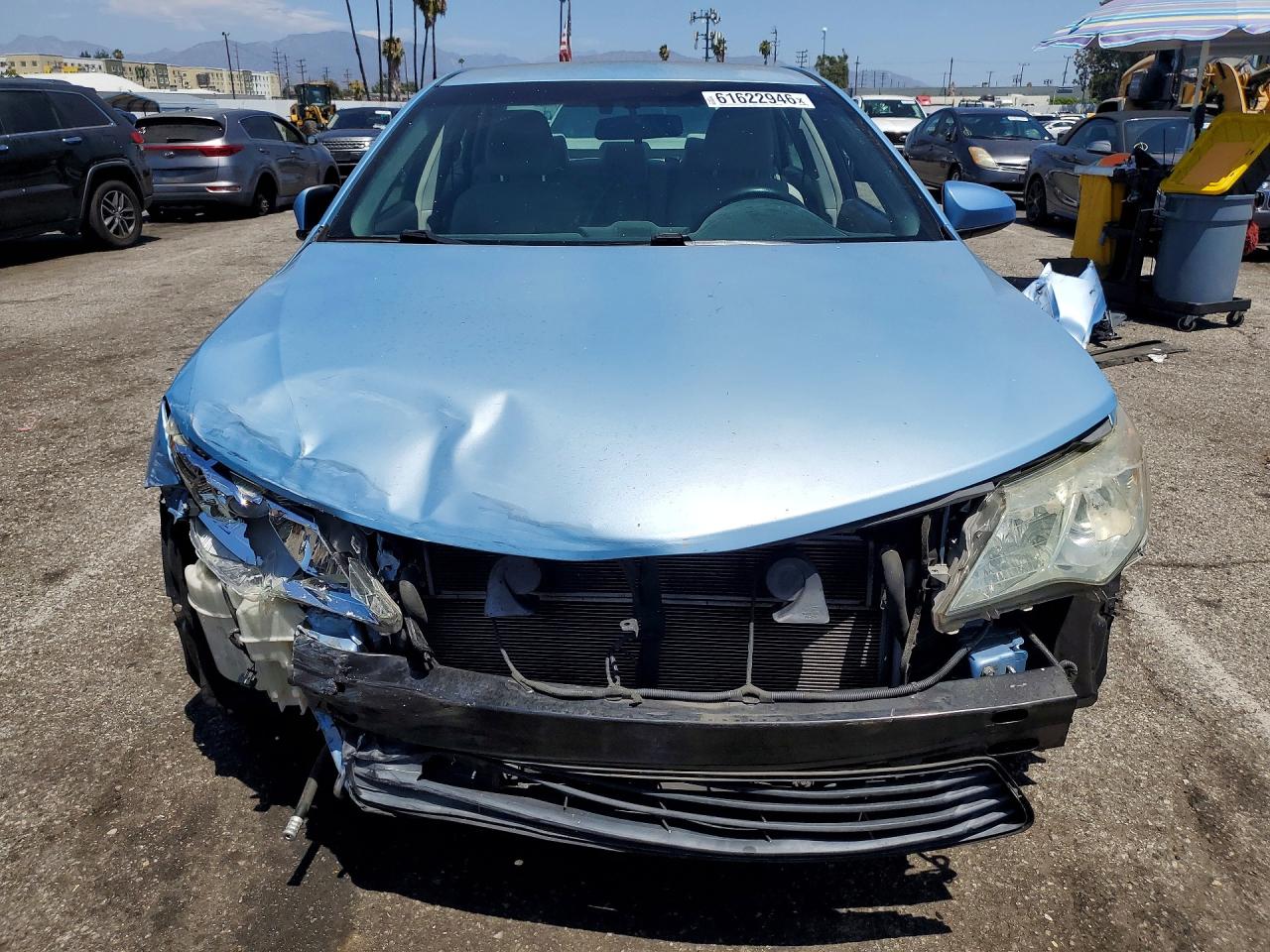2014 Toyota Camry Hybrid Le Blue vin: 4T1BD1FK8EU106929