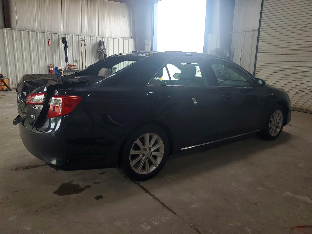2014 Toyota Camry Hybrid Xle Black vin: 4T1BD1FK8EU107790