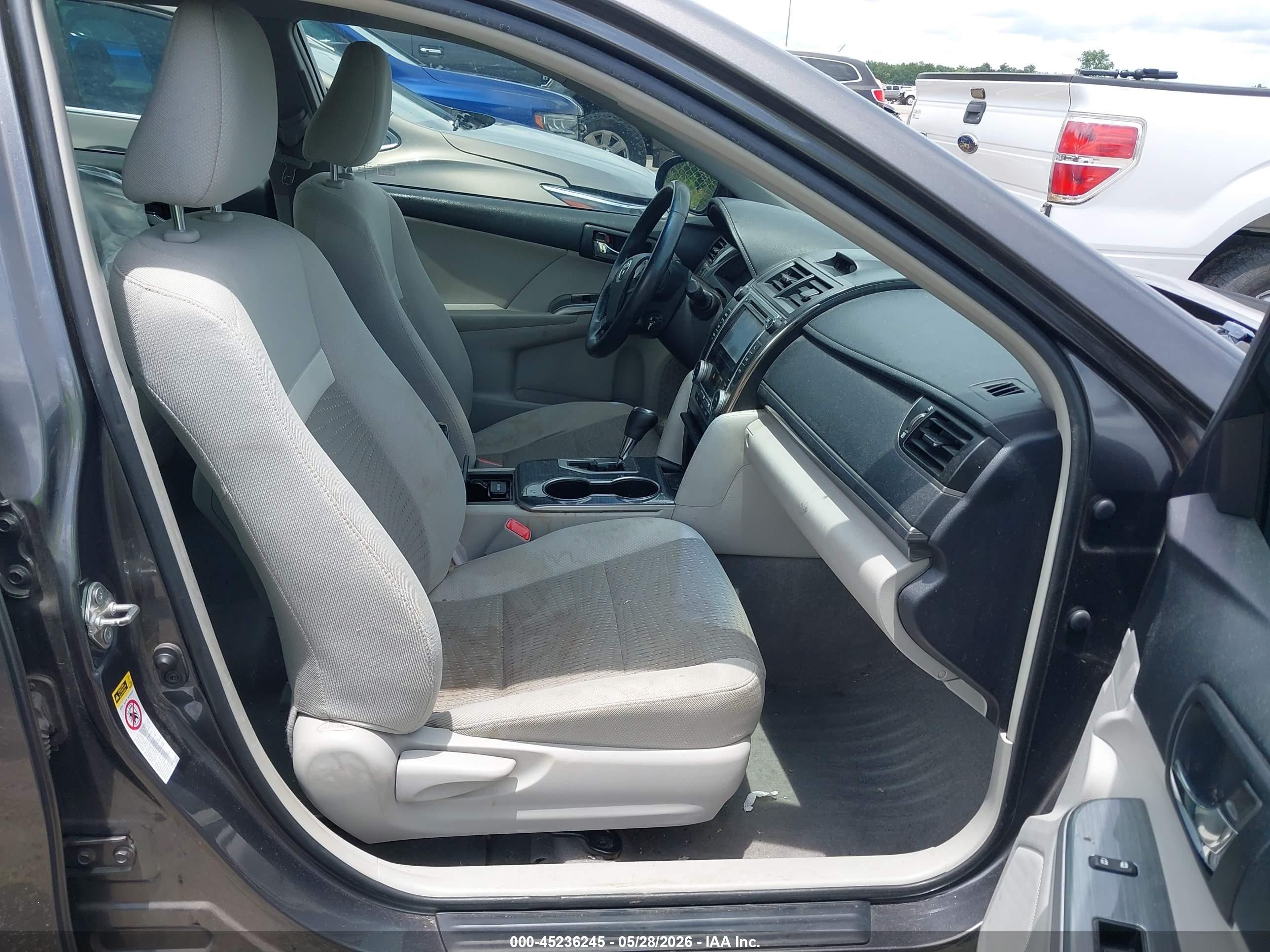 2014 Toyota Camry Hybrid Xle Gray vin: 4T1BD1FK8EU107952