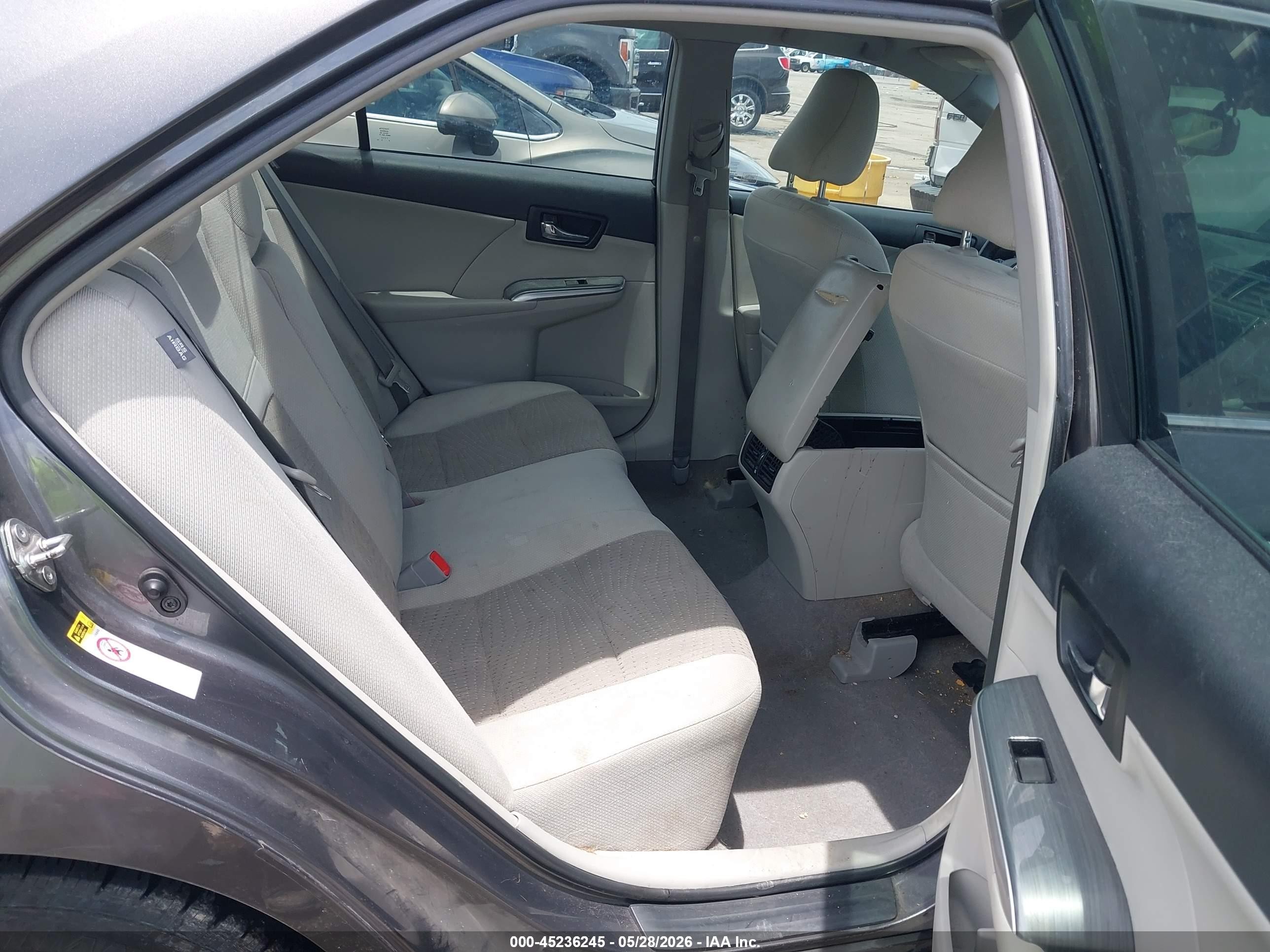 2014 Toyota Camry Hybrid Xle Gray vin: 4T1BD1FK8EU107952