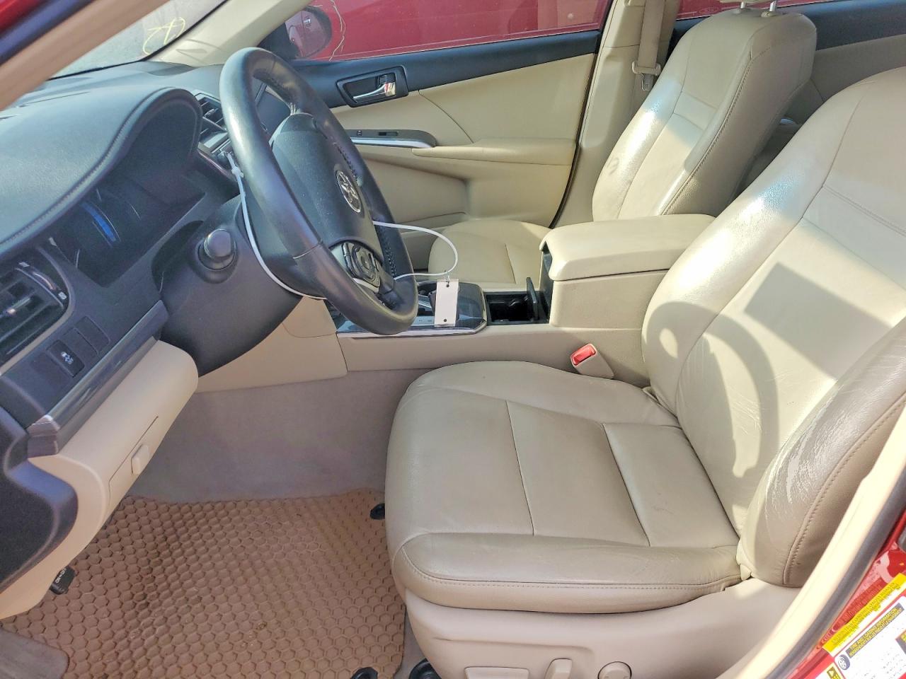 2014 Toyota Camry Hybrid Xle Red vin: 4T1BD1FK8EU110365