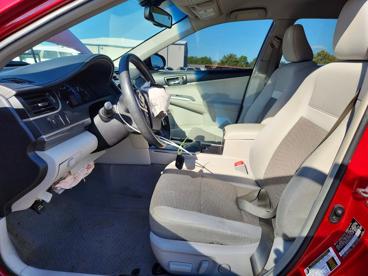 2014 Toyota Camry Hybrid Xle Red vin: 4T1BD1FK8EU114979
