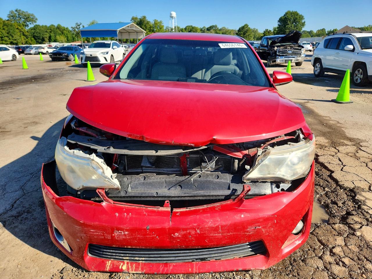 2014 Toyota Camry Hybrid Xle Red vin: 4T1BD1FK8EU114979